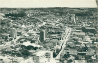Vista panorâmica da cidade : [Rua Marechal Deodoro] : Bento Gonçalves (RS)