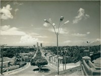 Avenida João Ribeiro : [vista panorâmica da cidade] : Aracaju (SE)