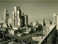 [Viaduto Santa Ifigênia : vista panorâmica da cidade : Edifício Altino Arantes] : São Paulo, SP