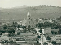 Vista panorâmica da cidade : Santuário de Santa Terezinha : Taubaté, SP