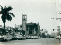 Avenida Antônio Piranga : Igreja Matriz Imaculada Conceição : [vista parcial da cidade] : Diadema, SP