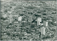 Vista aérea da cidade : São Carlos, SP