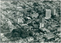 Vista aérea da cidade : São Carlos, SP