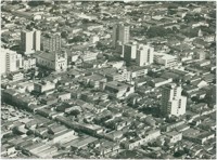 Vista aérea da cidade : Taubaté, SP