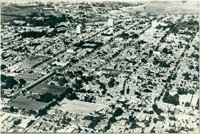 Vista aérea da cidade : Indaiatuba, SP