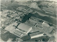 Vista aérea do Centro Cívico : Colégio Estadual Visconde de Mauá : [vista aérea da cidade] : Mauá, SP