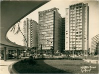 [Vista parcial da cidade] : Santos, SP