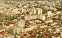 Vista aérea da cidade : Hotel Umuarama : Ribeirão Preto, SP
