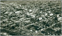 Vista aérea da cidade : Bauru, SP