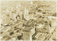 Vista aérea da cidade : Araraquara, SP
