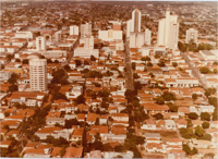 Vista aérea da cidade : Presidente Prudente, SP