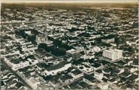 Vista aérea da cidade : Jaú, SP