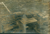 [Vista aérea da cidade] : Indústria Quimanil : Rio Claro, SP