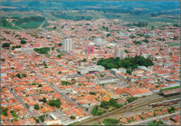 [Vista aérea da cidade] : Rio Claro, SP