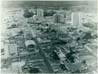 [Vista aérea da cidade] : Avenida Dois : Rio Claro, SP