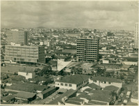 [Vista panorâmica da cidade] : Prefeitura Municipal : Concha Acústica : São Caetano do Sul, SP