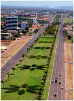 [Vista aérea da cidade : Av. Joaquim Teotônio Segurado] : Palmas, TO