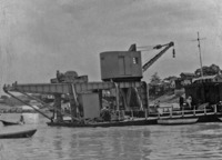 Aspectos do porto de Manaus (AM)