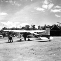 Avião que transporta cassiterita do Garimpo de Campo Novo em Rondônia (RO)