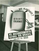 Censo de 1950 : exposição de cartazes