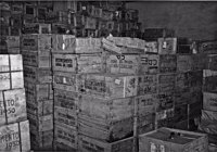 Censo de 1950 : depósitos de caixas do material censitário