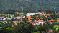 Vista panorâmica da cidade : Riachão das Neves, BA