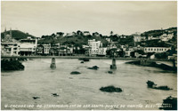 [Rio Itapemirim] : Ponte Governador João Punaro Bley : [vista panorâmica da cidade] : Cachoeiro de Itapemirim, ES