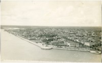 Vista aérea da cidade : São Luís, MA