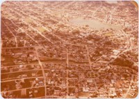 Vista [aérea] da cidade : [Lagoa Paulino] : Sete Lagoas, MG
