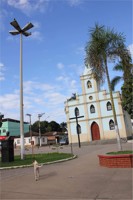 [Igreja Matriz de Santana : Praça da Matriz : Cruzeiro] : Santana do Paraíso, MG
