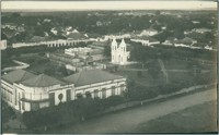Prefeitura Municipal : [Praça Santo Antônio] : Igreja de Santo Antônio : [vista panorâmica da cidade] : Três Lagoas, MS