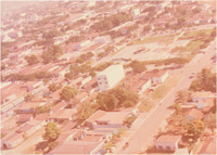 Vista aérea da cidade : Praça dos Carreiros : Rondonópolis (MT)