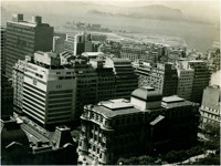 [Vista panorâmica da cidade] : Biblioteca Nacional : Associação Brasileira de Imprensa : Rio de Janeiro (RJ)