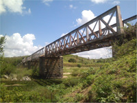 Ponte Ferroviária do Umari : Taipu, RN