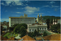 [Palácio Cruz e Sousa] : [Palácio] das Secretarias : Catedral [de Nossa Senhora do Desterro] : Florianópolis, SC