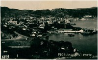 [Vista panorâmica da cidade] : Cais Rita Maria : Florianópolis, SC