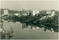 Rio Itajaí-Açu : vista panorâmica da cidade : Blumenau, SC