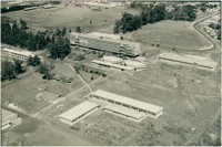 Vista aérea da USP : Escola de engenharia : São Carlos, SP
