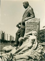 Estátua de Vicente de Carvalho : Santos, SP
