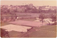 Clube de Campo de Piracicaba : [Rio Piracicaba : vista panorâmica da cidade] : Piracicaba, SP