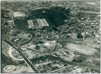 Vista aérea da cidade : São Bernardo do Campo, SP