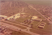 [Vista aérea da cidade] : Faculdade de Engenharia de Limeira : Limeira (SP)