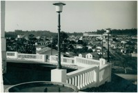 Praça [Theophila Maria da Conceição : vista panorâmica da cidade] : Araras, SP