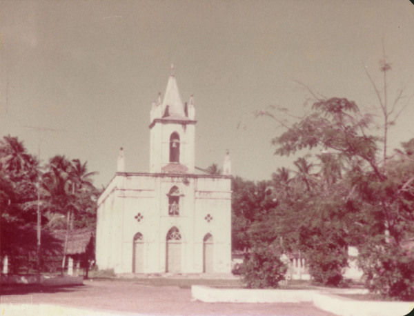 Igreja da Padroeira : Barra de São Miguel, AL - 1983