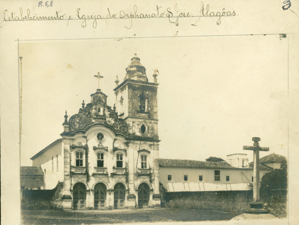 Igreja Santa Maria Madalena : Convento de São Francisco : Orfanato São José : Marechal Deodoro, AL - [19--]
