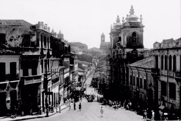 Ladeira na Cidade Alta de Salvador (BA) - mar. 1952