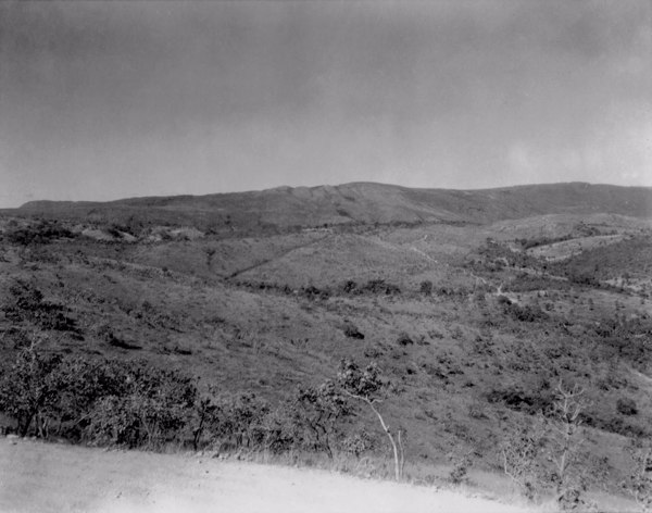 Serra do Cipó a partir do Distrito de São José do Almeida em Jaboticatubas (MG) - 1954