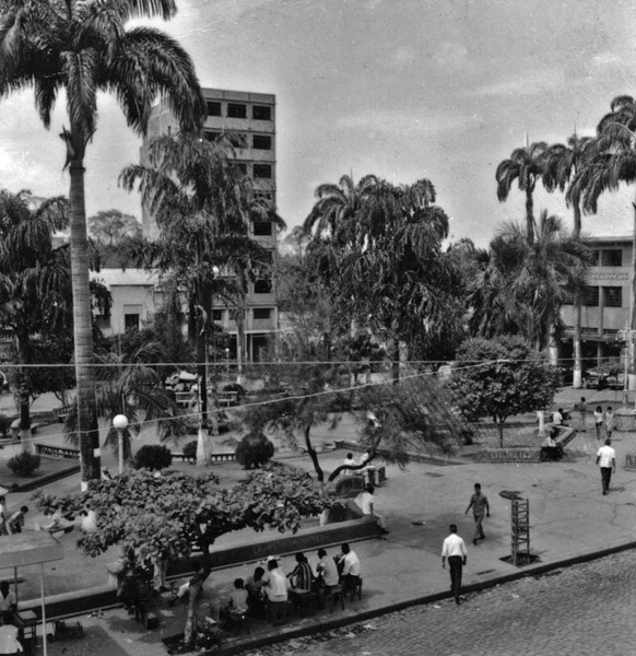 Praça da República em Cuiabá (MT) - 1968