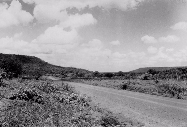 Estrada para Floriano em Amarante (PI) - 1957