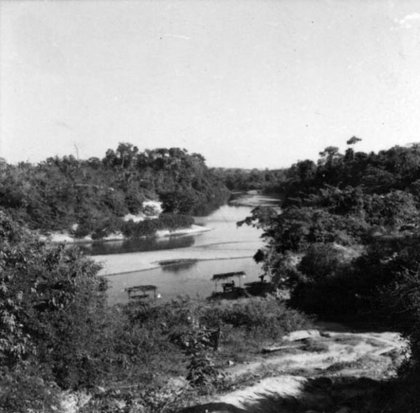 Rio João Maria na cidade de Ariquemes (RO) - 1968